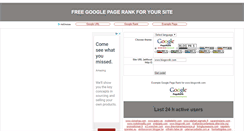 Desktop Screenshot of blogovnik.com